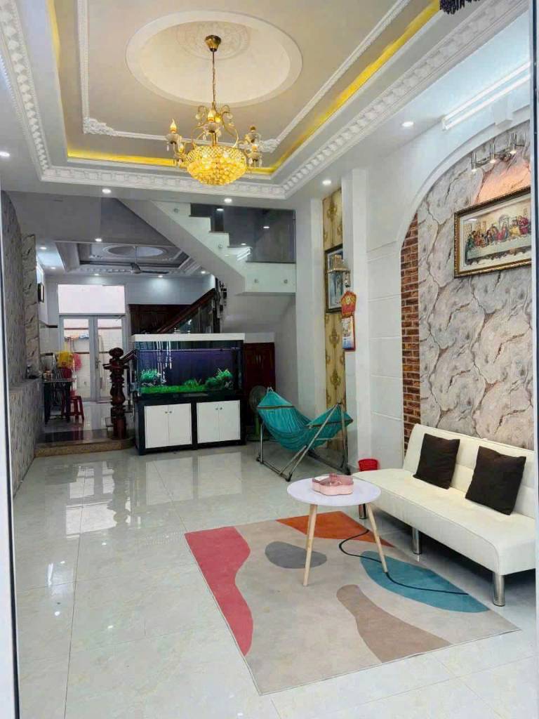 Nhà hẻm Nguyễn Hữu Tiến,p Tây Thạnh,Tân Phú dt 64m2 2 lầu 4pn 5wc giá 7,6 tỷ