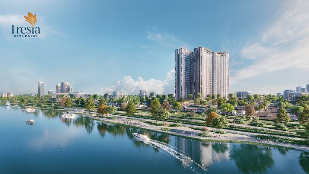 Bán Căn Hộ 2PN Fresia Riverside Biên Hòa, 52m², Sổ Hồng, Giá Chỉ 1.6 Tỷ