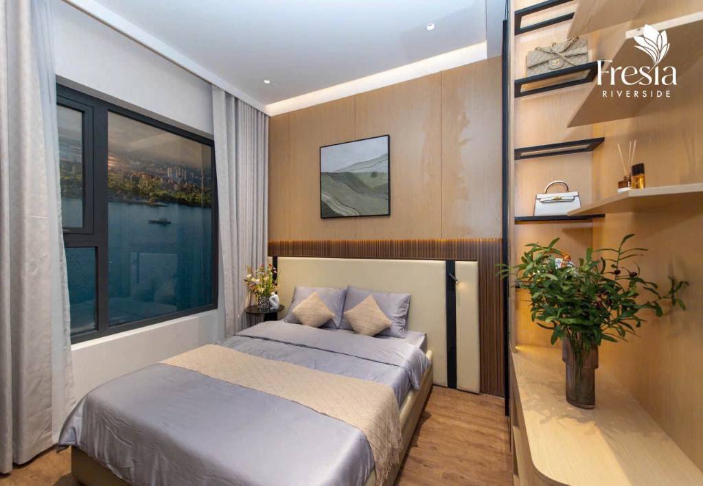 Bán Căn Hộ 2PN Fresia Riverside Biên Hòa, 52m², Sổ Hồng, Giá Chỉ 1.6 Tỷ