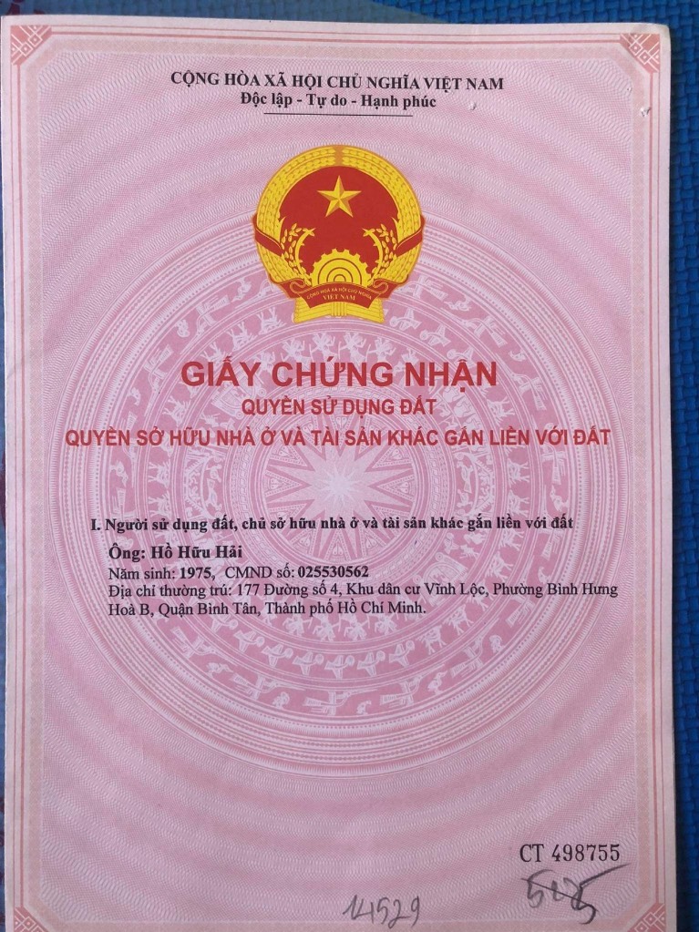 BÁN NHÀ 100M² CÓ 5PN, HẺM Ô TÔ 4M, XÃ MỸ HẠNH NAM, ĐỨC HÒA – CÁCH TP.HCM 1KM, GIÁ RẺ 1.85 TỶ